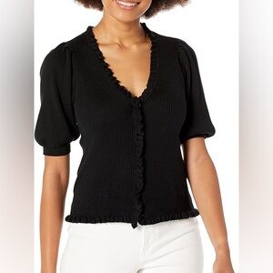 Paige Tasha ribbed cardigan